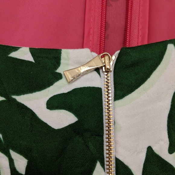 Kate Spade Garden Leaves A-Line Dress - Picture 3 of 9